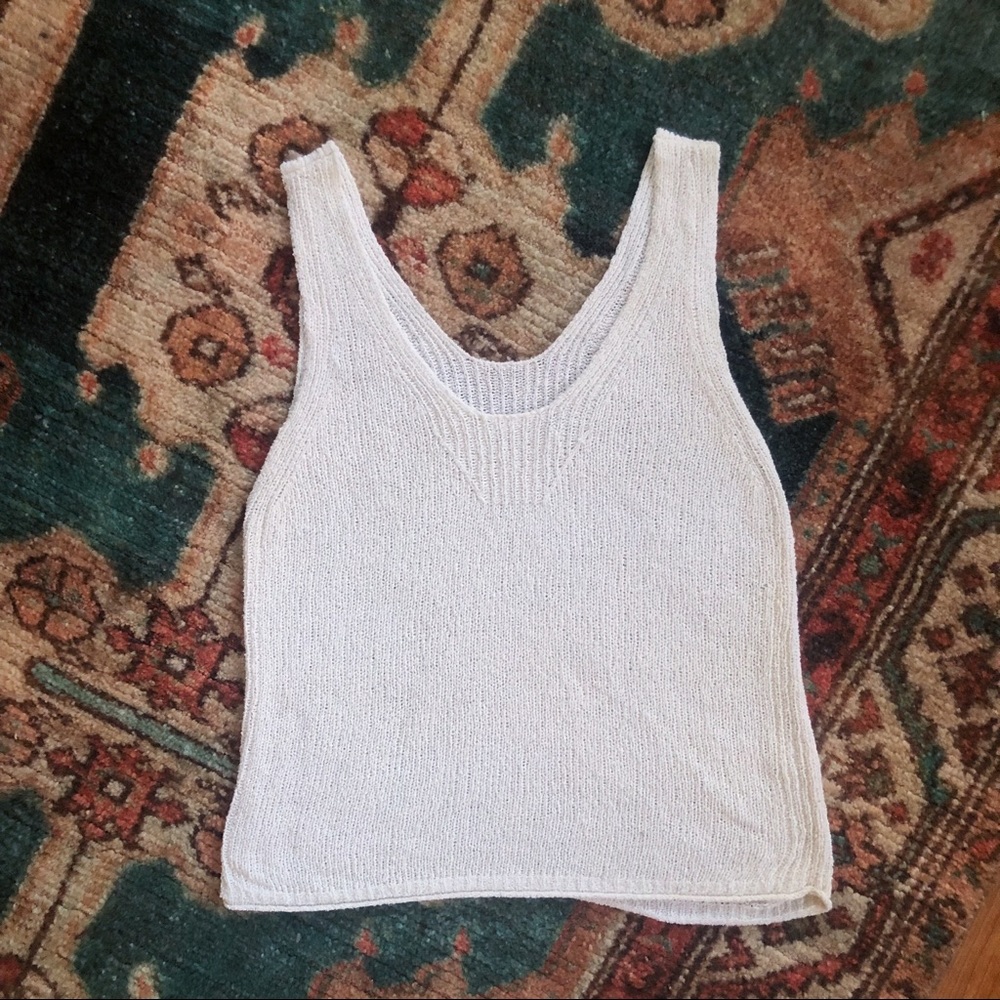 Madewell Springdale Cotton Knit Tank